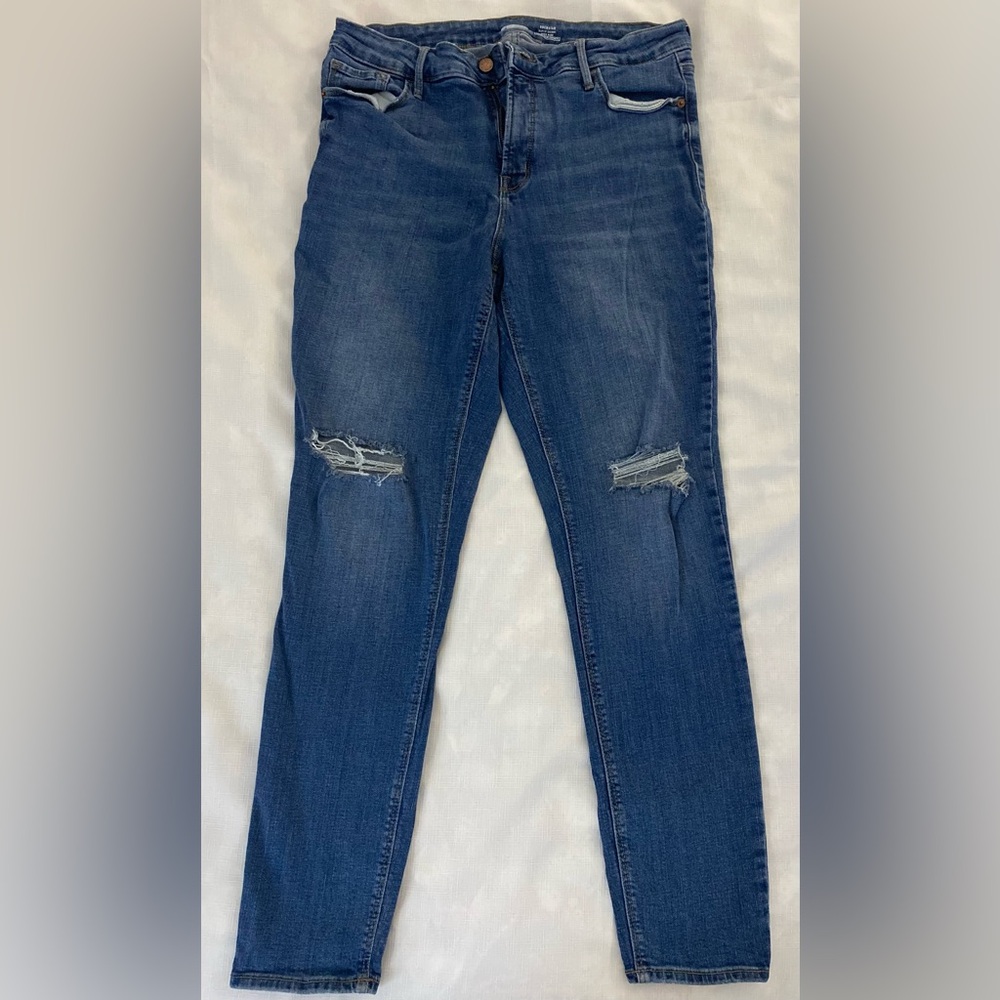 Old Navy Rock Star Super Skinny High Rise 14L